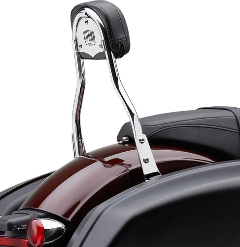 Cobra 14in Chrome Steel Detachable Backrest Kit