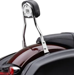 Cobra 14in Chrome Steel Detachable Backrest Kit