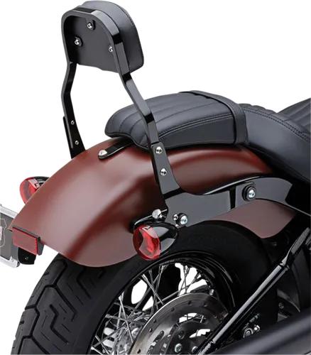 Cobra 11in Steel Black Mini Backrest Kit
