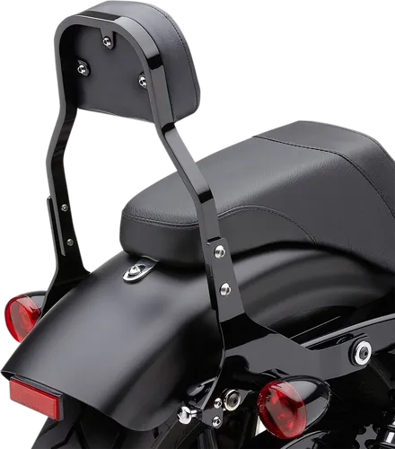 Cobra 11in Steel Black Mini Backrest Kit