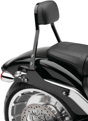Cobra 11in Steel Black Square Mini Backrest Kit
