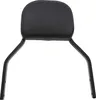 Cobra 11in Steel Black Square  Mini Backrest Kit