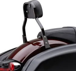 Cobra 11in Steel Black Square Mini Backrest Kit