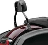 Cobra 11in Steel Black Square Mini Backrest Kit