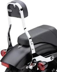 Cobra 14in Chrome Steel Square Detachable Backrest Kit
