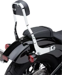 Cobra 14in Chrome Steel Square Detachable Backrest Kit