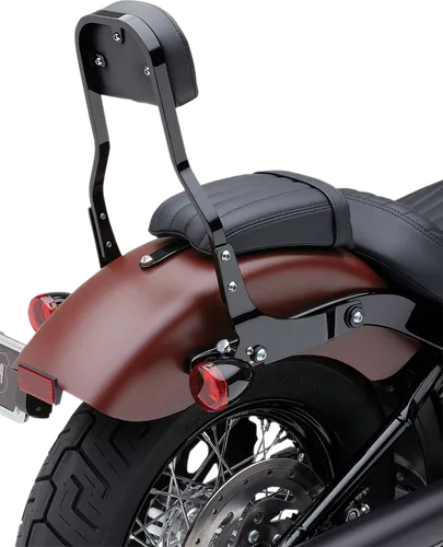 Cobra 14in Black Steel Square Detachable Backrest Kit