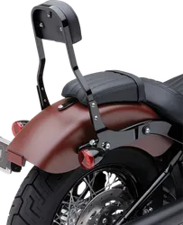 Cobra 14in Black Steel Square Detachable Backrest Kit