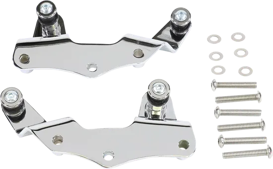 Cobra Chrome Backrest Mount Docking Kit