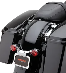 Cobra Chrome Backrest Mount Docking Kit
