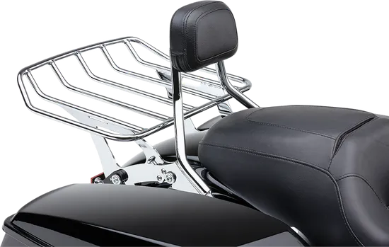 Cobra Chrome Steel Short Detachable Backrest