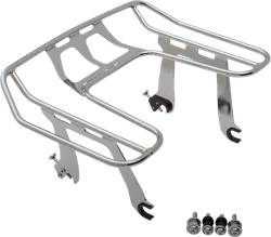 Cobra Chrome Big Ass Detachable Wrap Around Rack