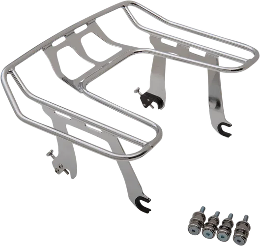 Cobra Chrome Big Ass Detachable Wrap Around Rack 2