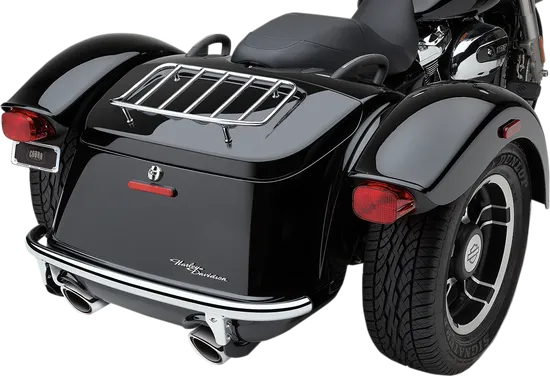 Cobra Chrome Rear Bumper Trunk Guard Protector