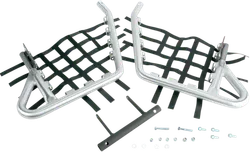 DG Fat Alloy 1.5in. Nerf Bars Rock Sliders Aluminum Black