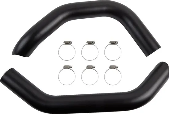 Cobra Steel Black Powder Coated Heat Shield