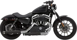 Cobra Black 3in Slip On Muffler w Slashcut Tips