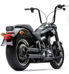 Cobra Black 3in Neighbor Hater Slip On Muffler Exhaust