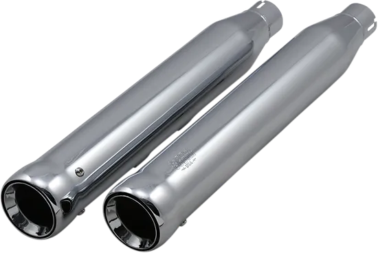 Cobra Chrome 3in Neighbor Hater Slip On Muffler Exhaust