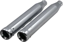 Cobra Chrome 3in Neighbor Hater Slip On Muffler Exhaust