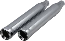 Cobra Chrome 3in Neighbor Hater Slip On Muffler Exhaust