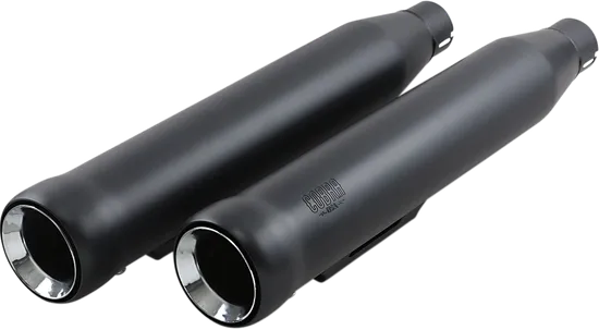 Cobra Black 3in Neighbor Hater Slip On Muffler Exhaust 2