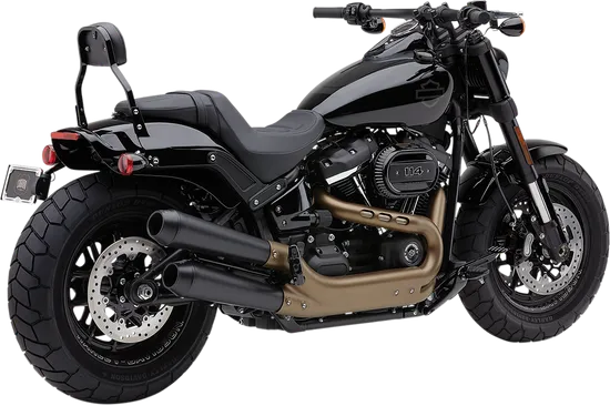 Cobra Black Steel Slip On Muffler Exhaust Tail Pipe