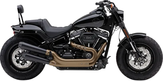 Cobra Black Steel Slip On Muffler Exhaust Tail Pipe