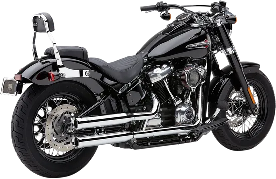 Cobra Chrome 3in Neighbor Hater Slip On Muffler Exhaust