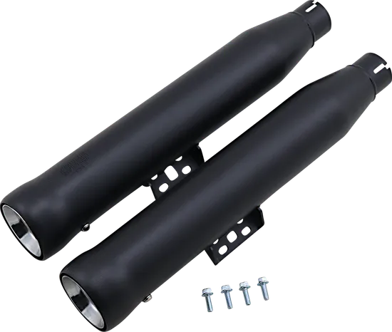 Cobra Black 3in Neighbor Hater Slip On Muffler Exhaust