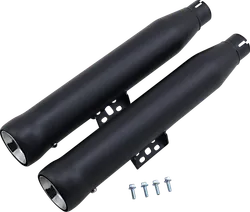 Cobra Black 3in Neighbor Hater Slip On Muffler Exhaust