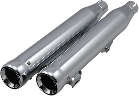 Cobra Chrome 3in Neighbor Hater Slip On Muffler Exhaust