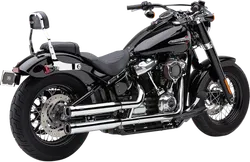Cobra Chrome 3in Straight Cut Slip On Muffler w Race Pro Tip