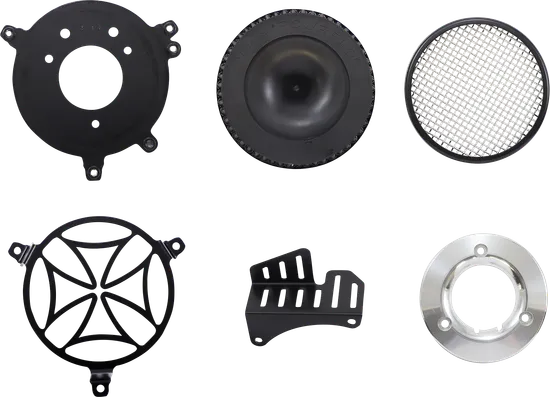 Cobra Black Cross Air Cleaner Filter Kit
