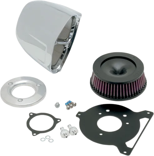 Cobra Chrome Power Flo Air Filter Kit