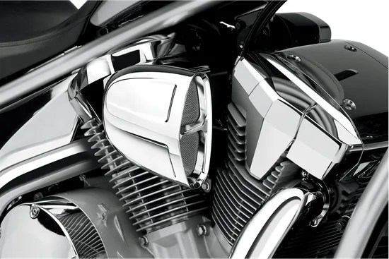 Cobra Chrome Power Flo Air Filter Kit