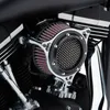 Cobra Black Ring Chrome Frame RPT Air Cleaner Filter Kit