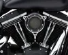 Cobra Black Ring Chrome Frame RPT Air Cleaner Filter Kit