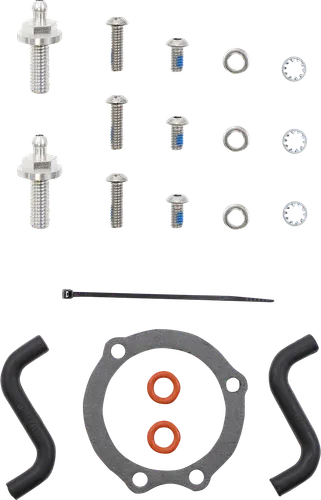 Cobra Chrome Cross Air Cleaner Filter Kit