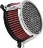 Cobra Chrome Plain Air Cleaner Filter Kit