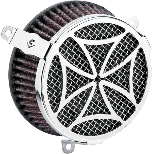 Cobra Chrome Cross Air Cleaner Filter Kit