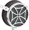 Cobra Chrome Cross Air Cleaner Filter Kit