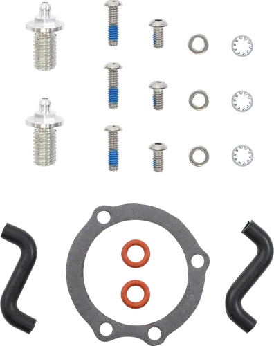 Cobra Chrome Plain Air Cleaner Filter Kit 4