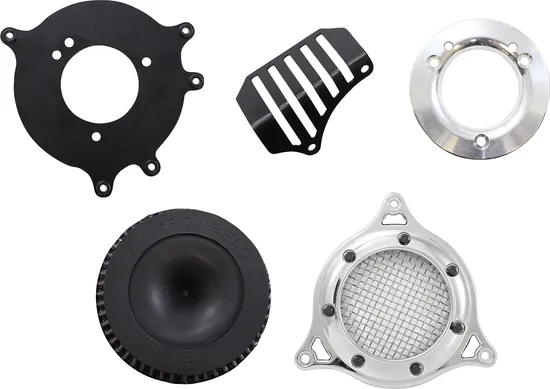 Cobra Black Chrome RPT Venturi Air Cleaner Filter Kit
