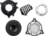 Cobra Chrome Ring Black Frame RPT Air Cleaner Filter Kit