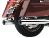 Cobra Chrome 3in Straight Cut Slip On Muffler w Race Pro Tip