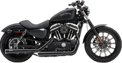 Cobra Black 3in Straight Cut Slip On Muffler w Race Pro Tip