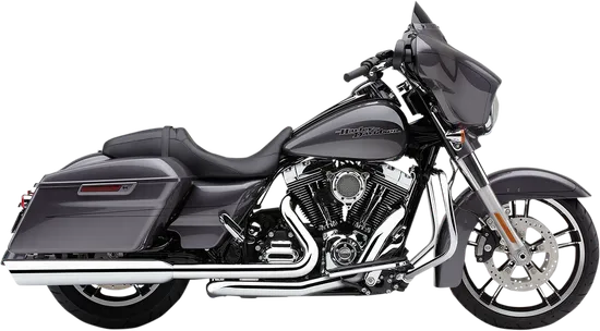 Cobra Chrome 4in 909 Scalloped Slip On Muffler