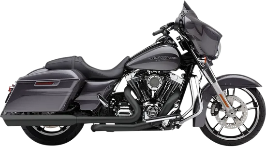 Cobra Black 4in 909 Scalloped Slip On Muffler