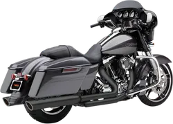 Cobra Black 4in 909 Scalloped Slip On Muffler